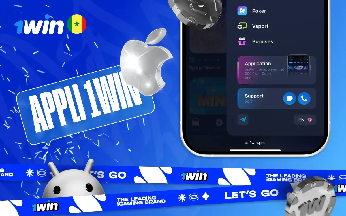 1win APK : Télécharger 1win Mobile pour Jouer au Sénégal